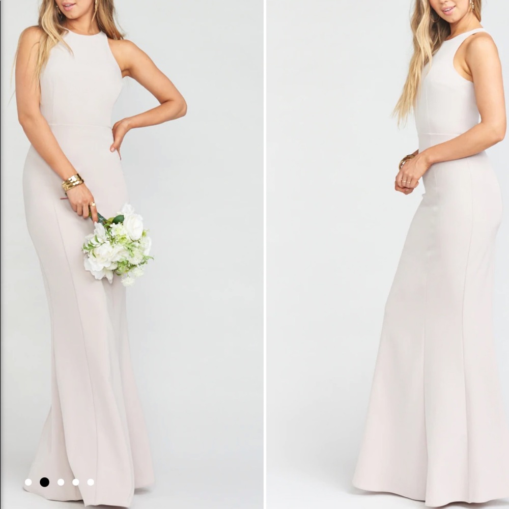 Show Me Your Mumu Bridesmaid Chicago High Neck (Show Me The Ring Color) Dress